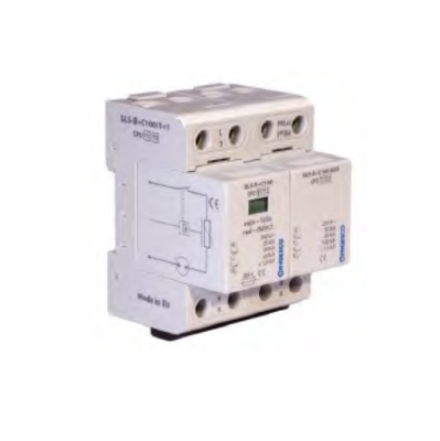 SLS-B+C100/1+1 - Descargador de Rayos Combinado para Redes de Baja Tensión