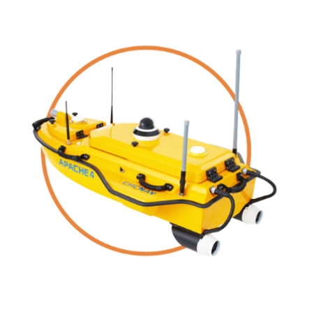 Vehículo de Superficie Autónomo APACHE 4 (USV)