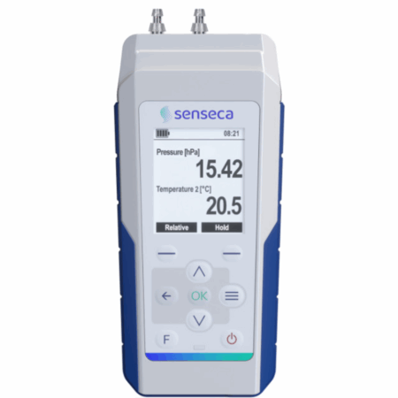 PRO 915 – Termomanómetro combinado portátil con sensor de presión integrado y entrada para termopar tipo K