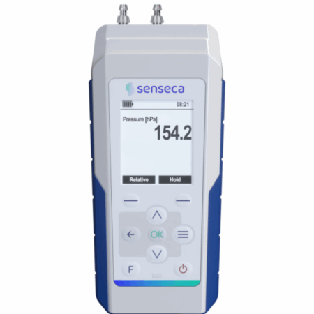 PRO 21x – Manómetro diferencial portátil con sensor integrado y pantalla gráfica