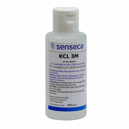 KCL 3M – Solución de almacenamiento y recarga de electrolito