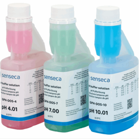 GPH-DOS – Solución buffer de pH lista para usar en botella dosificadora