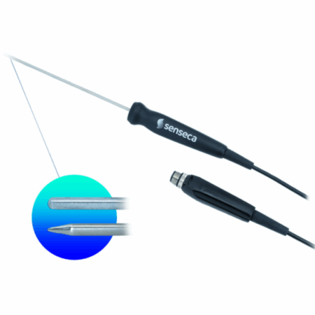 DX 115 – Sondas digitales Pt100 de inmersión e inserción, wire wound, con mango grande (por ejm. para PRO D0x)